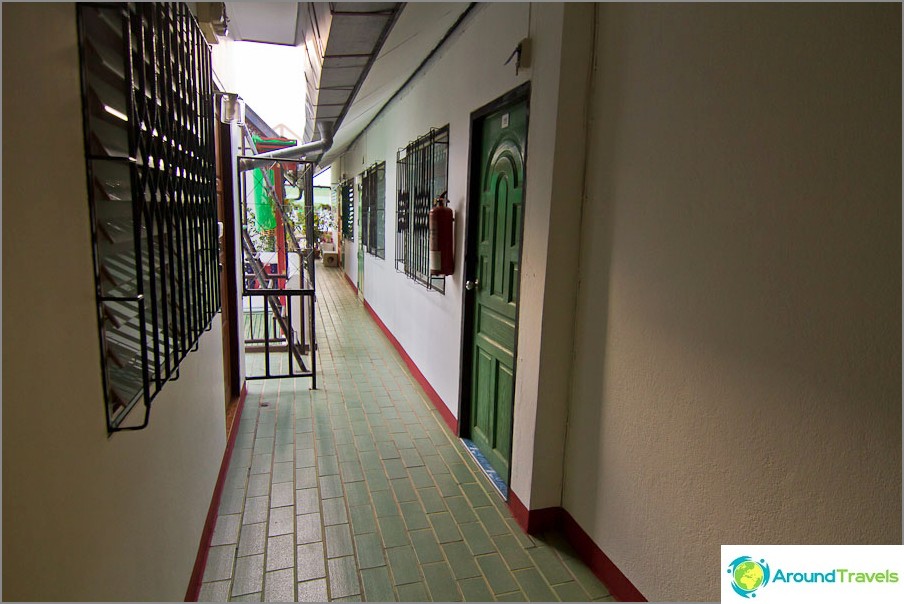 Corridors at Rendezvous Guest house