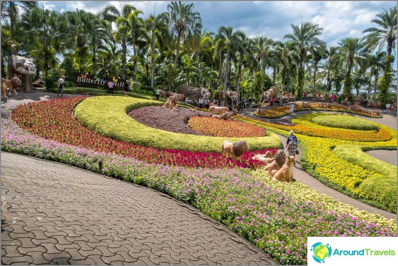 Tropical Park Nong Nooch in Pattaya - the main attraction