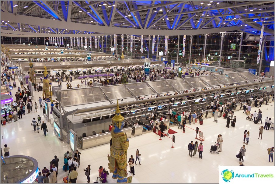 Suvarnabhumi Airport Departure Area