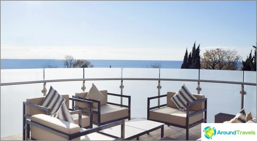 Hotels in Sochi with a private beach - all inclusive and without
