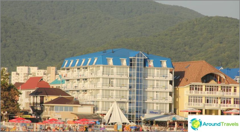 Lazarevsky hotels with private beach - my list
