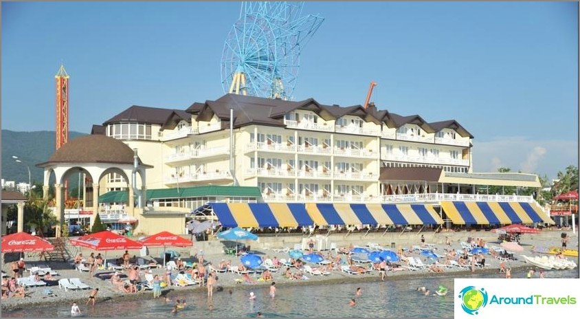 Lazarevsky hotels by the sea - a list of cheap and best rated