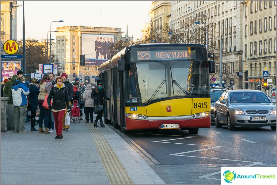 Buses in Warsaw