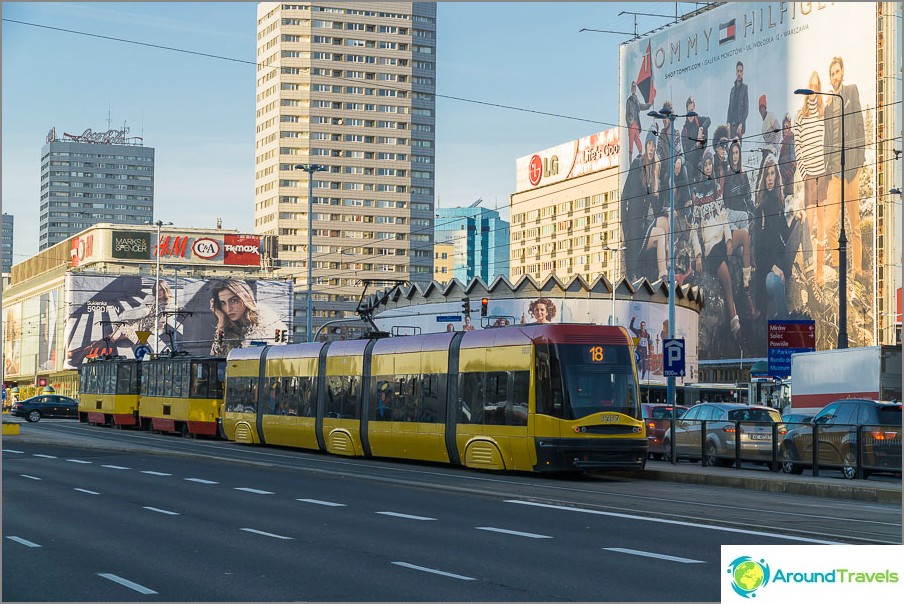New tram in Warsaw