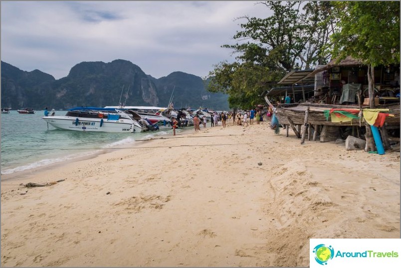Thon Sai Beach - Phi Phi Don Island’s main beach