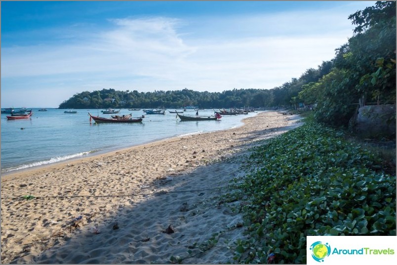 Rawai Beach (Rawai Beach) - not for swimming, but for renting a house