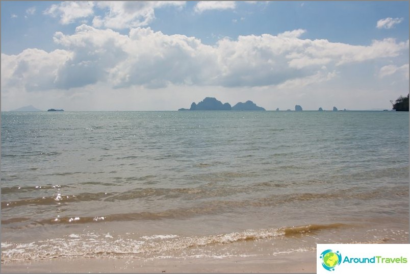 Pan Beach in Krabi is long and completely wild.