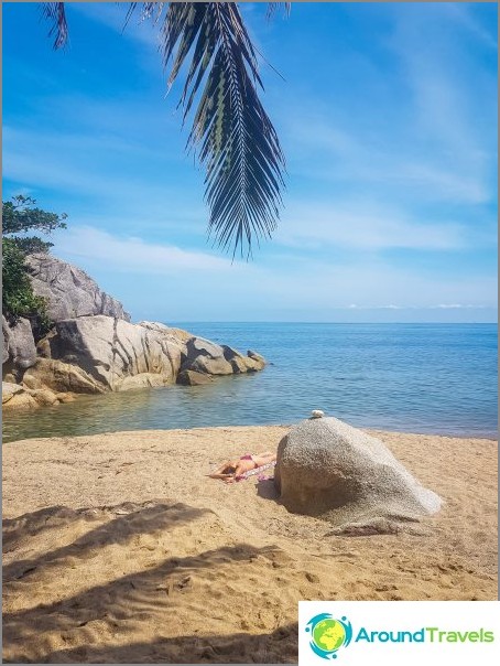 Sea view from the left side of the beach