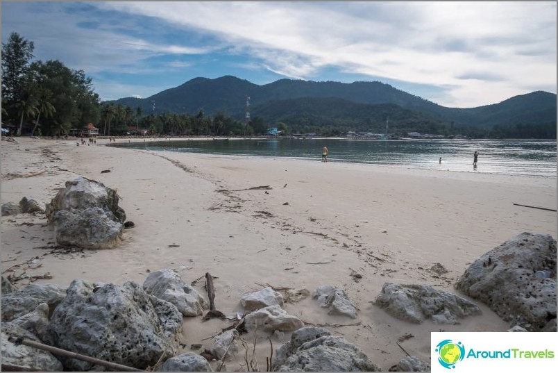 And this is how the most distant tip of Fanta Beach looks like, if you look standing next to the river
