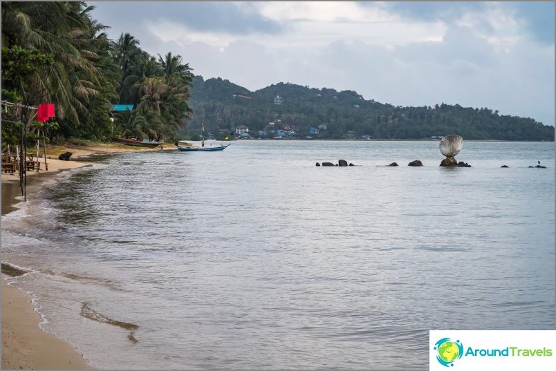 View to the left, at Cape Hin Nok