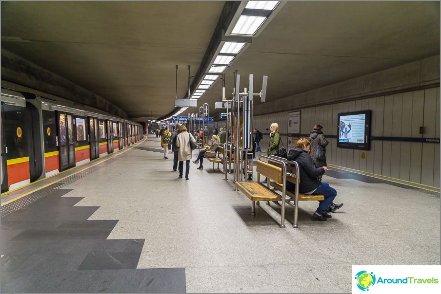 Metro in Warsaw
