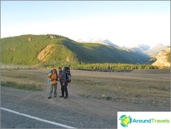 Mountain Altai. Way back. Mountain Altai. Way back.
