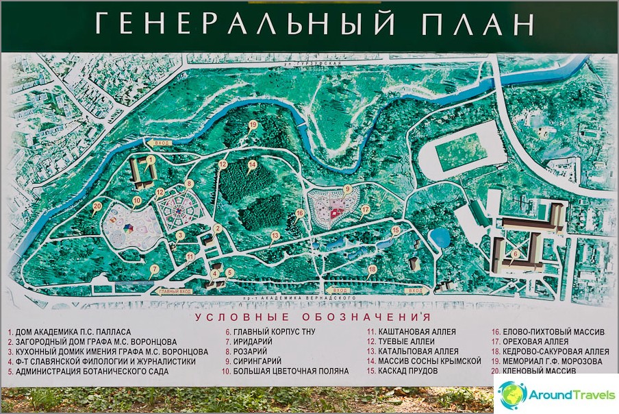 Salgirka Park Map