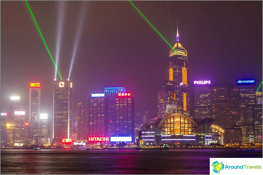 Laser show in Hong Kong (5)