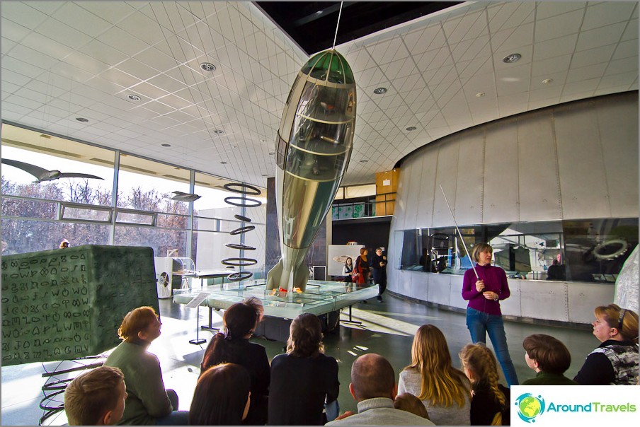 Excursion to the museum of cosmonautics
