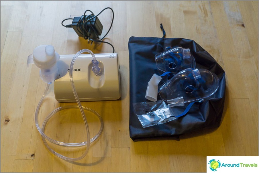 Portable nebulizer Omron CompAir C24