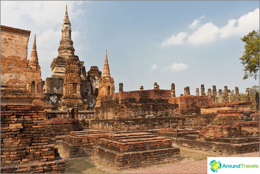 Wat Mahathat to Sukhothai