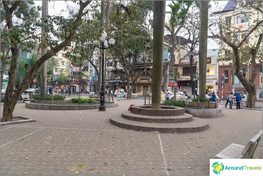 The playground in Hanoi is just a playground.