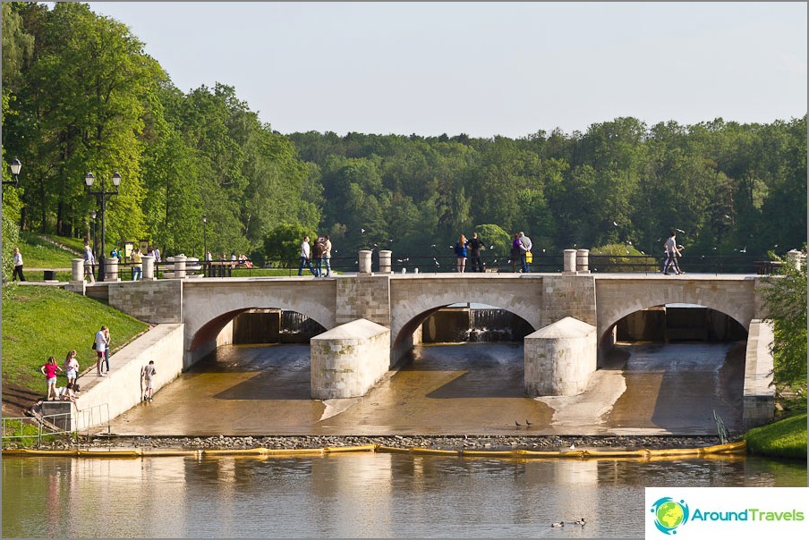 Dam in Tsaritsyno park