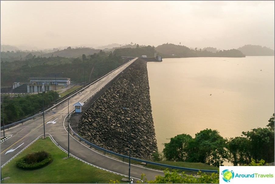 Here it is Ratchaprapha Dam