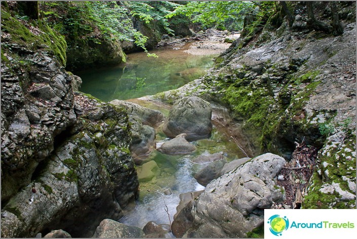 Grand Canyon of Crimea. Inside Grand Canyon of Crimea. Inside