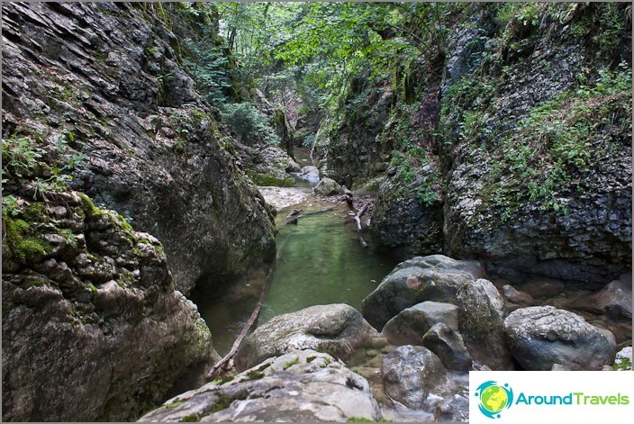 Grand Canyon of Crimea. Inside Grand Canyon of Crimea. Inside