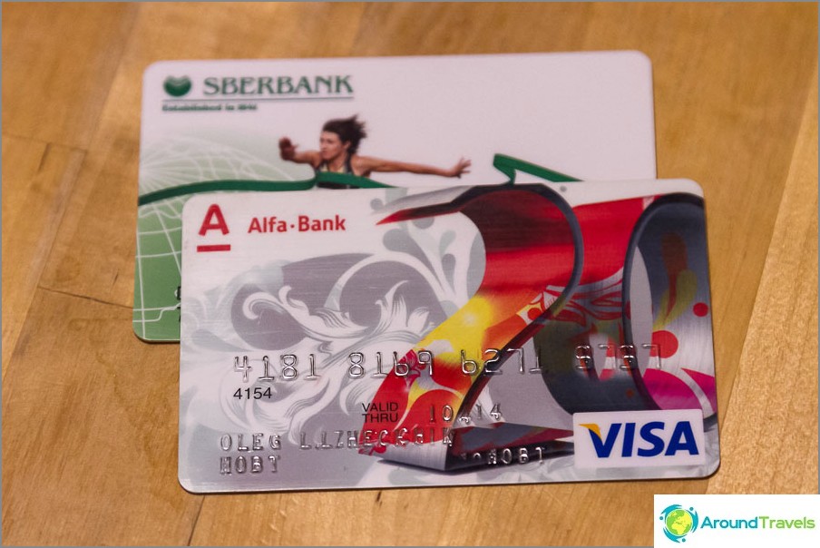 Made Sberbank and Alfabank cards for Thailand
