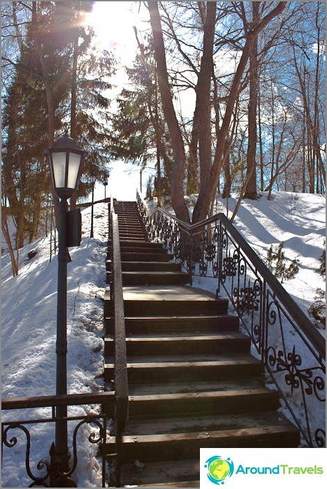 The territory of the monastery. The territory of the monastery.