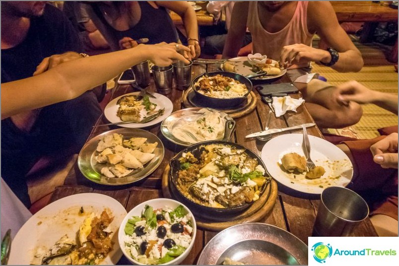 Vegetarian restaurant Taboon on Phangan - Israeli cuisine