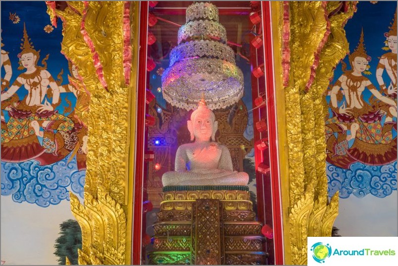 Temple Khao Rang in Phuket - near the observation platform Rang Hill