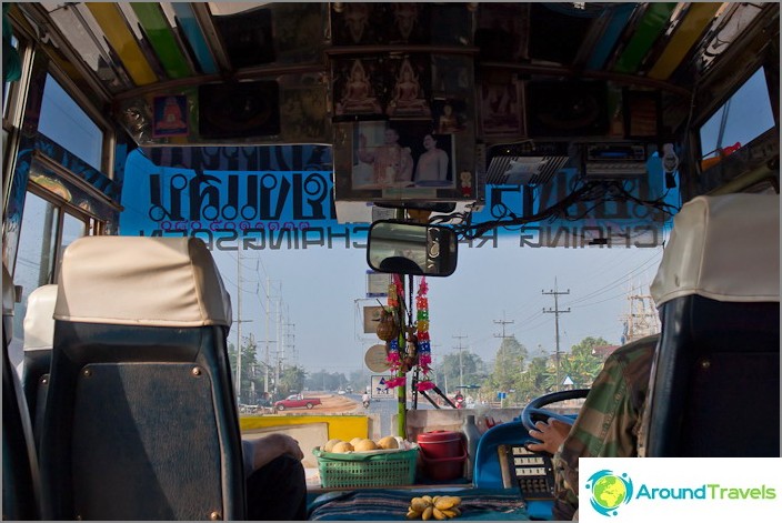 Bus Chiang Saen - Chiang Rai