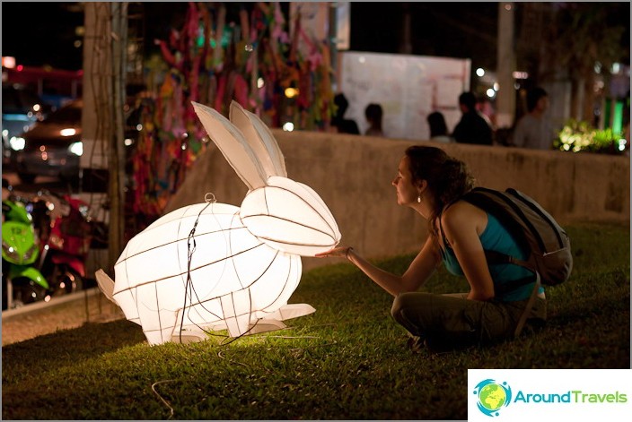 At the craft fair in Chiang Mai At the craft fair in Chiang Mai