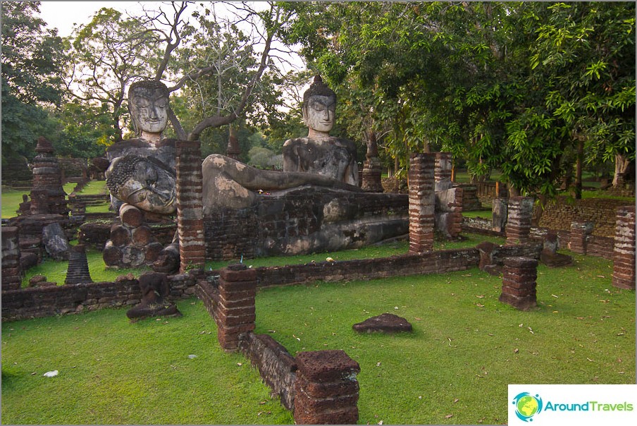 Restored Buddha Statues