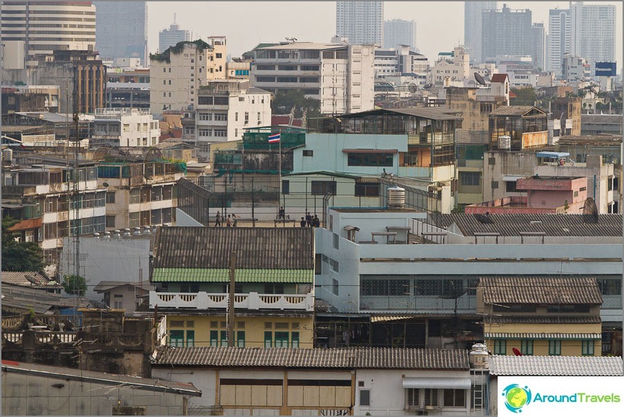 Bangkok roofs