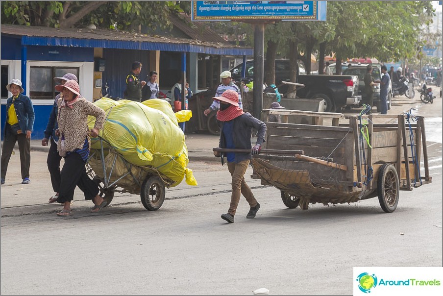 Cambodia looks like something quite impoverished