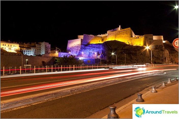 Night city of Marseille Night city of Marseille