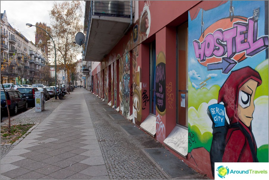 Graffiti on houses in berlin Graffiti on houses in berlin