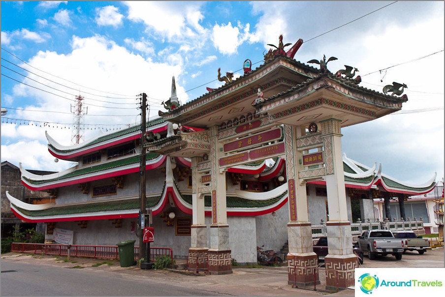 Unusual Phuket Temple, probably Chinese