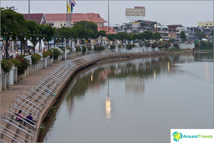 Embankment in Chiang Mai