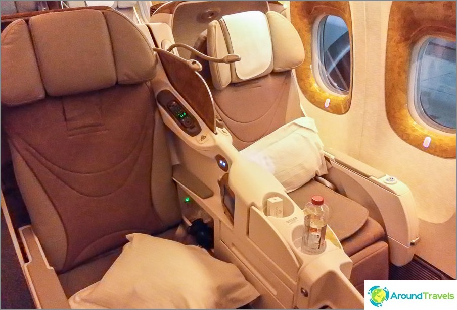 It would be great to make money on a business class, you can normally sleep
