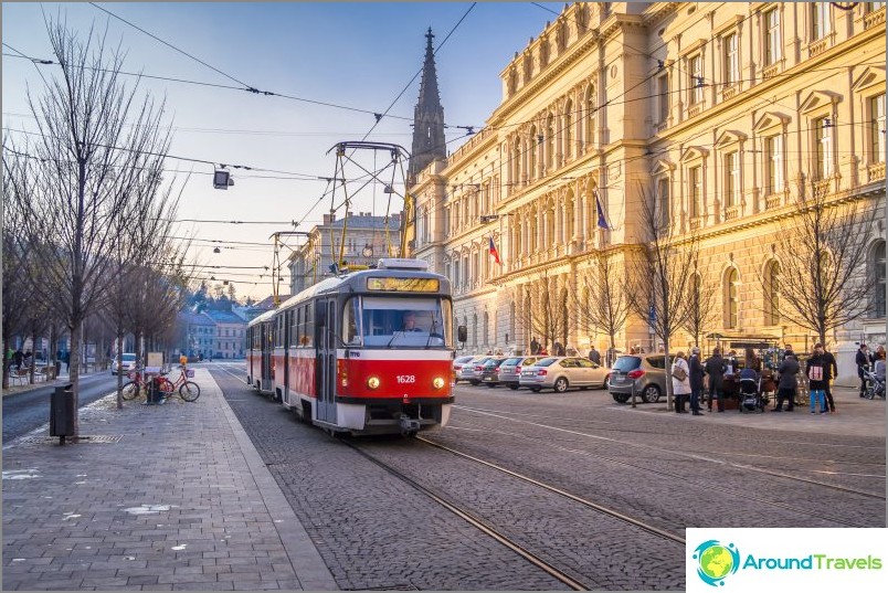 Native trams ride across the Czech Republic, Brno is no exception