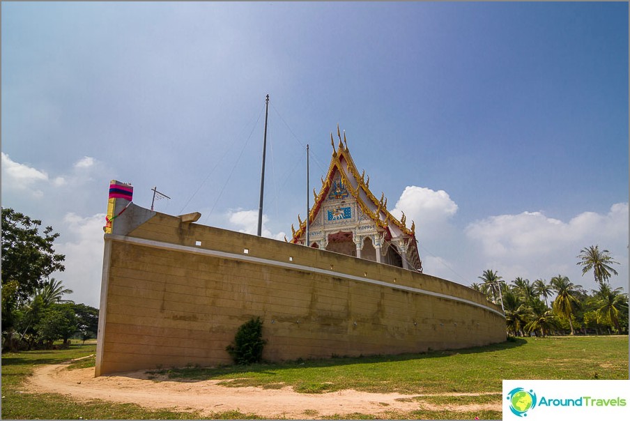 Temple in the form of a boat