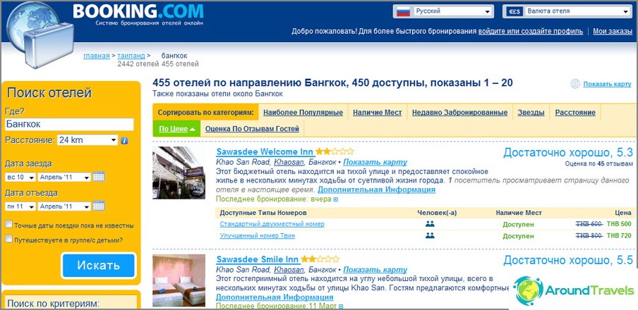 Search Hotels Booking.com