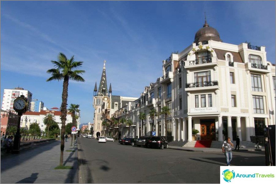 Be sure to dedicate a day to a walk around Batumi